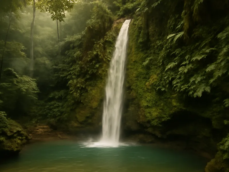 Illustration de l'article : Les cascades de Na Muang, à pied, par les deux paliers