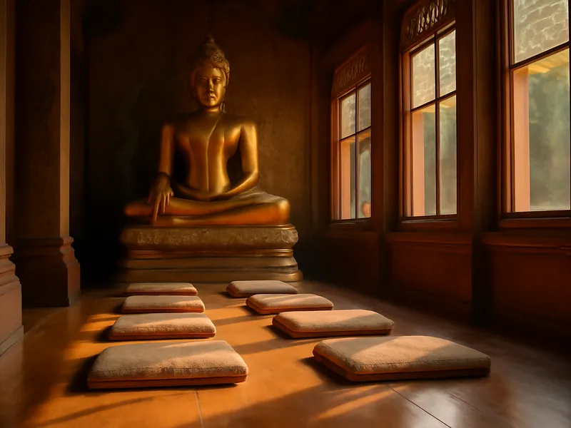 Illustration de l'article : Trois jours de silence dans un temple de Samui
